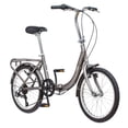 thumbnail image 7 of Schwinn Loop Folding Bike, 20 Inch Wheel, Ages 14+, Titanium, 7 of 7