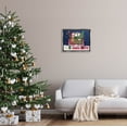 thumbnail image 2 of Stupell Industries Happy Haul-idays Christmas Gift Truck Graphic Art Luster Gray Floating Framed Canvas Print Wall Art, Design by Amanda McGee, 2 of 6