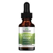 Swanson Licorice Root Liquid Extract (Alcohol and Sugar-Free) 1 fl oz Liquid