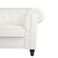 thumbnail image 5 of Emery Accent Chair-Color:White,Style:Loveseat, 5 of 11