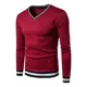 thumbnail image 1 of Moda Slim Sudadera De Color Sólido De Los Hombres, 1 of 5