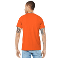 thumbnail image 4 of Bella + Canvas Jersey Cotton T-Shirt, Men’s Short Sleeve Shirt for Arts & Crafts, Solid Tee, Orange, Size M, 4 of 5