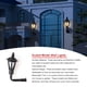 thumbnail image 3 of Inteprter Material de luces de jardín, modelo a escala para exteriores, diseño de poste de luz LED de Metal, lámparas colgantes de juguete Artesanía 1:150 amarillo cálido, 3 of 6