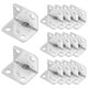 thumbnail image 5 of BRIGHTFUFU 50 Uds. Soportes de ángulo recto de Metal soportes de soporte de esquina en forma de L soportes de conector de esquina de 90 grados, 5 of 7
