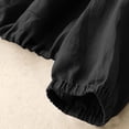 thumbnail image 5 of Edvintorg Womens Jacket Cotton and Linen Long Sleeve Casual Coat Lightweight Hooded Button Down Outerwear with Pocket Clothes for Women Black XXL, 5 of 9