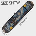 thumbnail image 3 of Yayeee Double Oven Mitt Kitchen Heat Resistant Baking 35" x7" Quilted Glove, Swirling Starry Sky, 3 of 6
