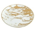 thumbnail image 4 of Certified International Matrix Gold Plated Canape Plates (Set of 6), 4 of 4