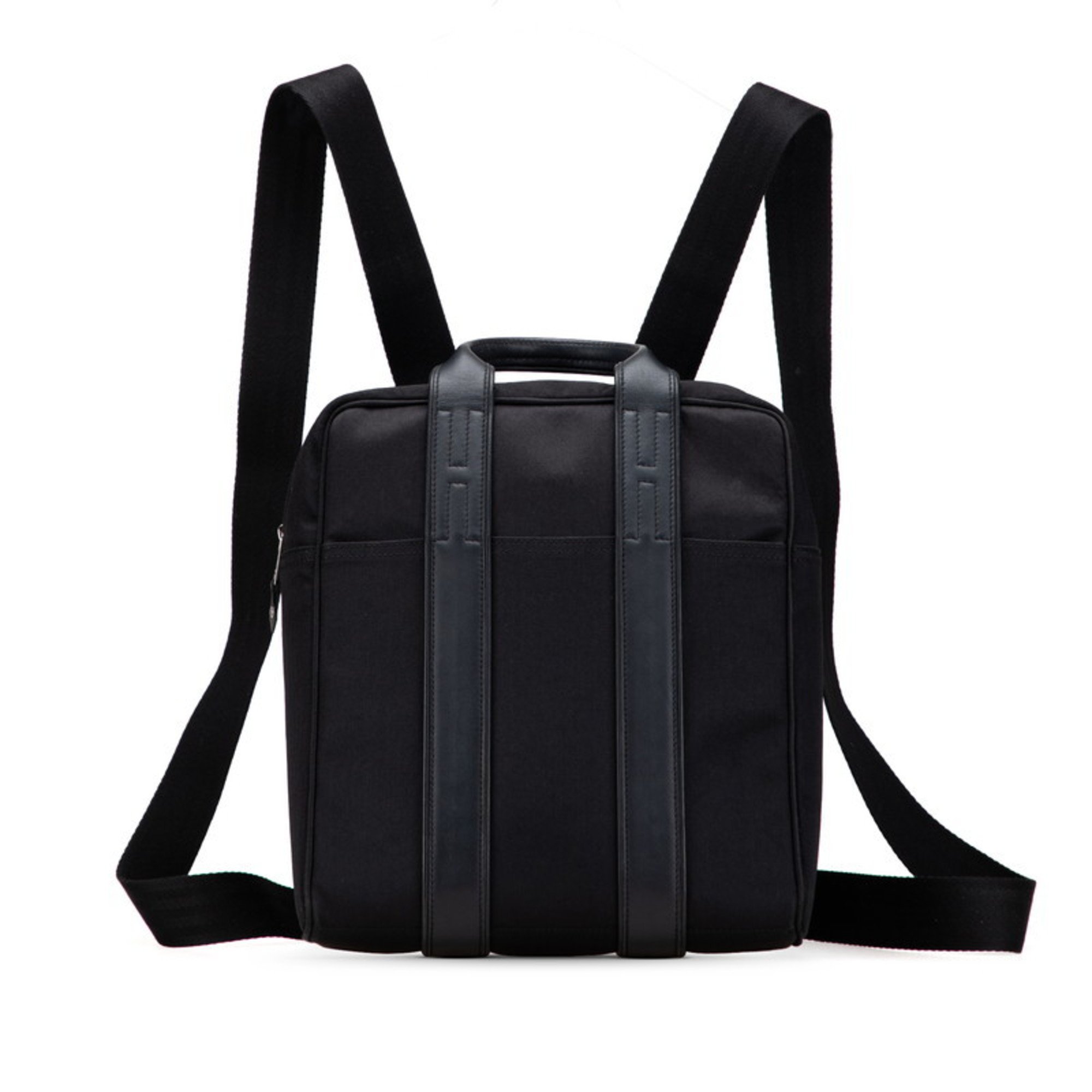 Pre-Owned Hermes Hermès Acapulco Sac Ado Backpack in Black  display picture 1