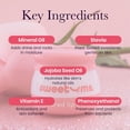 thumbnail image 5 of Sweetums Sweet Rose Lip Balm with Vitamin E Oil – Hydrating Lip Treatment & Overnight Repair Mask – Vegan Lip Care with Built-In Mirror and Applicator – Glossy Finish for Dry, Chapped Lips – 0.15 oz, 5 of 9