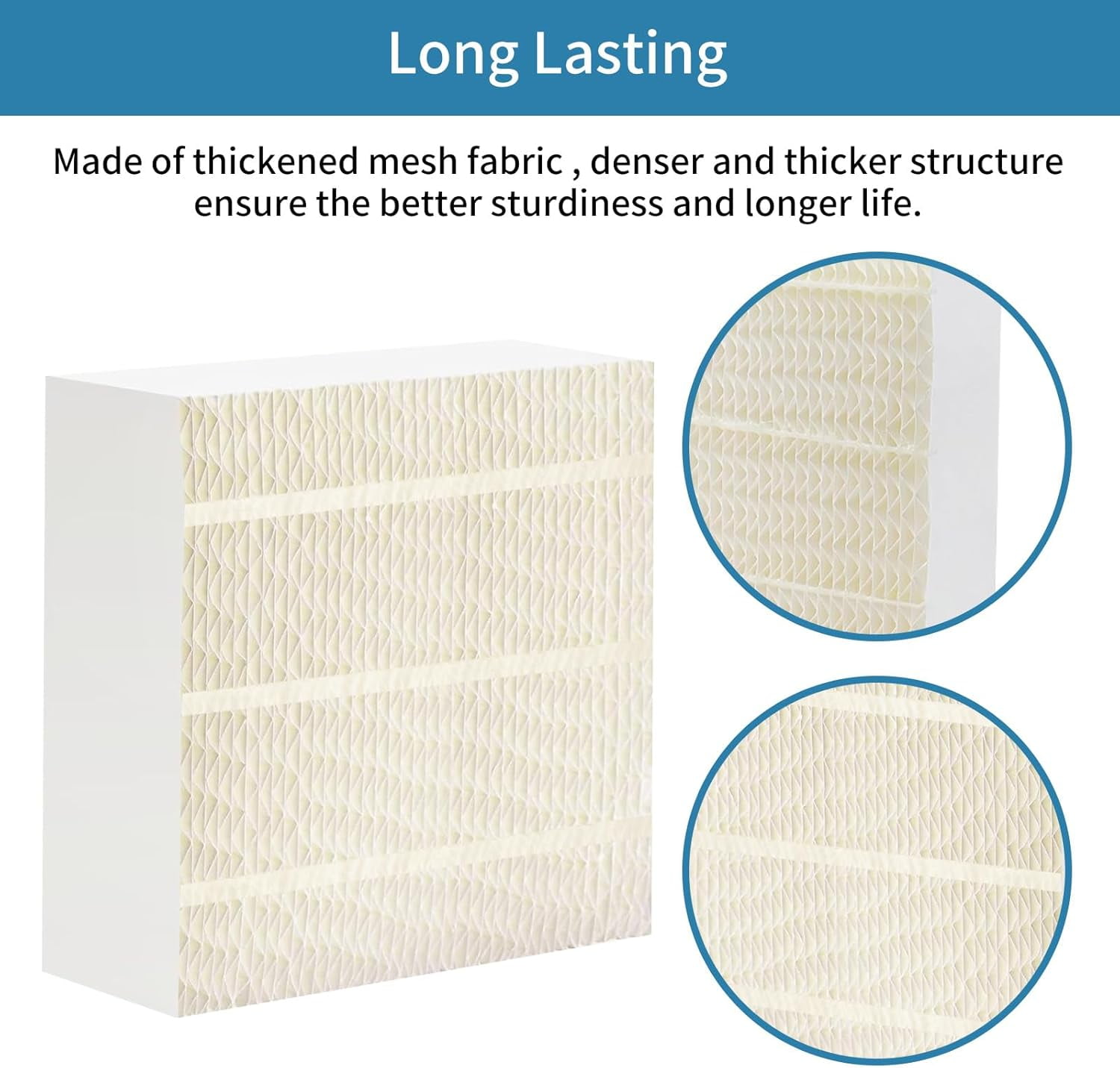 SUNRRA1043 Humidifier Filter Compatible with AIRCARE EP9500 EP9700 - 3 Pack for Space Saver Large Evaporative