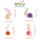 thumbnail image 2 of Decoraciones De Pancartas De Pascua Happy Easter Bunny Bunting Garland Decoración De Pascua Decoración De Fiesta En Casa Favores Serendint HA034768-00, 2 of 6