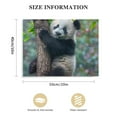 thumbnail image 3 of Nawypu  Black and White Animal Panda Wall Art, Cute Panda Poster Picture Canvas Prints Green Painting Wall Decor for Bedroom Bathroom Nursery Framed Artwork Home Decoration,, 3 of 6