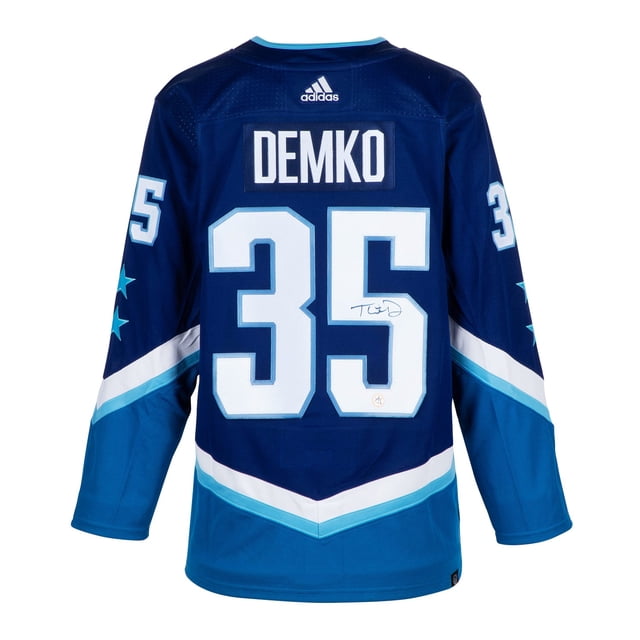 Thatcher Demko Signed 2022 All-Star Game Authentic Hockey Jersey