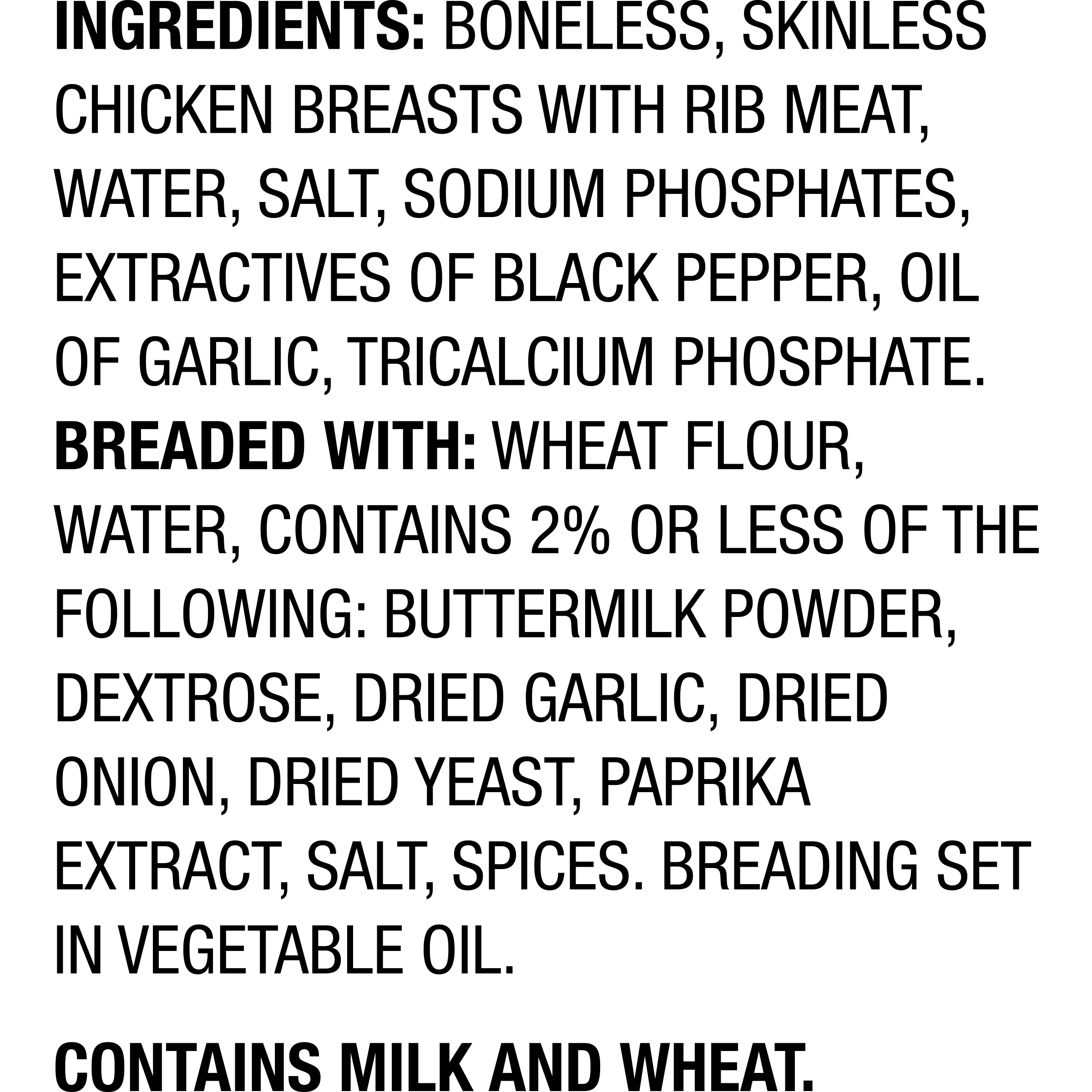 Great Value Fully Cooked Chicken Strips, 25 oz