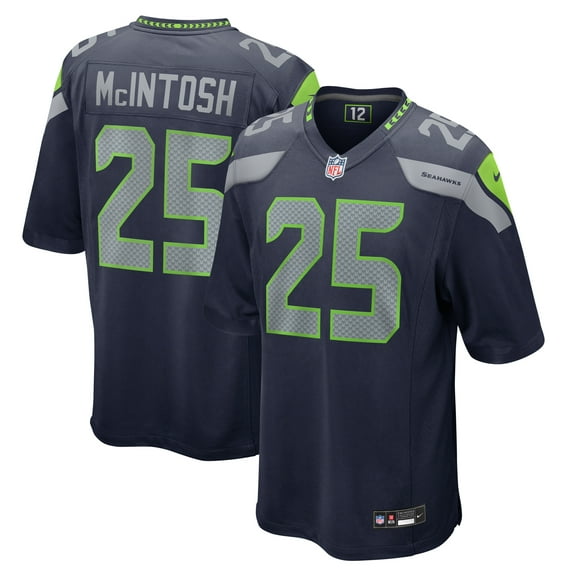 Men's Nike Kenny McIntosh College Navy Seattle Seahawks Game Jersey