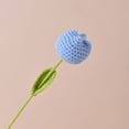 thumbnail image 1 of Tulipán artificial de crochet terminado a mano Flor de loto holandesa, 1 of 6