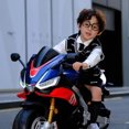 thumbnail image 2 of KidsVIP Aprilia RSV4 12V Upgraded 2-Seater Ride-On Motorcycle w/ Music & Rubber Wheels, 2 of 6