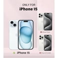 thumbnail image 2 of for iPhone 15 Magsafe Case, 6.6ft Drop Protection, Full Body Screen Camera Protective Phone Case, Pink, 2 of 12