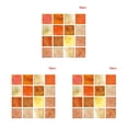 thumbnail image 4 of Yuarrent Etiqueta engomada de la pared de los azulejos de mosaico de la simulación 30Pcs para la cocina Type1 NO1, 4 of 6