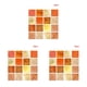 thumbnail image 4 of Yuarrent Etiqueta engomada de la pared de los azulejos de mosaico de la simulación 30Pcs para la cocina Type1 NO1, 4 of 6