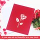thumbnail image 5 of Inteprter Tarjeta 3D Regalo del día de San Valentín Postal Invitación de boda Tarjeta de felicitación Tarjeta de aniversario Kits de decoración para fiestas Numero 3 Inteprter HA025165-03, 5 of 5