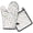 Pioneer Flower Floral-1, variant on Pioneer Flower Floral Print Pattern 2-Pack Oven Mitts Set, Heat Resistant Kitchen Gloves, 7.7" X 12"