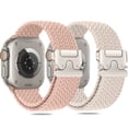 thumbnail image 2 of 2-Pack Compatible Apple Watch Bands 38mm / 40mm / 41mm/ 42mm For Women and Men For Series 11 10 9 8 7 6 5 4 3 2 1 SE, 2 of 7