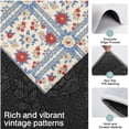thumbnail image 3 of Pioneer Flower Floral Print Pattern Kitchen Rugs Sets Of 3,Kitchen Runner Rugs Non Skid Washable,Decorative Kitchen Floor Mats for Kitchen,Sink,Laundry,17X30 Inch + 17X47 Inch + 17X59 Inch, 3 of 6