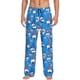 thumbnail image 1 of Fotbe Gnomes in USA Pantalones de Pijama para Hombre, Pantalones de Dormir, Pantalones de Casa con Cintura Ajustable y Bolsillos-Large, 1 of 6