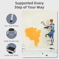 thumbnail image 2 of spanspace 3 Step Folding Ladder, Portable Lightweight Folding Step Stool with Handgrip, Wide Anti-Slip Platform Steps, 330 lbs Capacity, 2 of 7