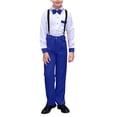 thumbnail image 2 of Ensemble Estival Décontracté pour Enfants avec Nœud Papillon et Col Rabattu à Manches Longues pour Garçons, Tenue Formelle Ou de Fête, 2 of 4