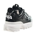 thumbnail image 3 of Fila Disruptor II Premium Patent Women's Shoes Black-White 5fm00039-014, 3 of 6