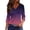 Z83Dark Purple, variant on 3/4 Sleeve Womens Tops V Neck T-Shirts Spring 2026 Dressy Casual Blouses Pink XL