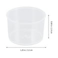 thumbnail image 3 of 200 pcs 10ml Disposable Clear Plastic Measuring Cups Thickened Liquid Cups for Accurate Measurement, 3 of 6