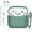 Green With Cleaning Set, variant on Comvin Compatible With Airpods 4 Case for Women Men, Soft Silicone Case Fits For Airpods 4th Generation 2024, Rose
