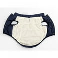 thumbnail image 2 of 2 Layers Fleece Lined Warm Dog Jacket for Puppy Winter Cold Weather Soft Windproof Small Dog Coat, 2 of 12