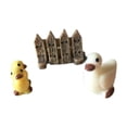 thumbnail image 2 of SPRING PARK 1 Set Miniature Fairy Garden Accessories Mini Animals Miniature Ornament Kit Animal Figurines Animals Miniature Micro Landscape Accessories for Dollhouse Decoration, 2 of 7