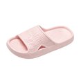 thumbnail image 2 of Willtoo Shower Shoes Open Toe Non Slip Slides Cozy Soft Sole Quick-Dry Slip on Sandals Lightweight Home Slippers, 2 of 4