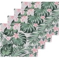 thumbnail image 2 of GZHJMY 2PCS Tropical Palm Leaves Towels Cotton Washcloths Set,Quick Drying & Absorbent Soft Bathroom Hand Towel Lightweight & Portable Fingertip Towel, 2 of 7