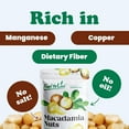 thumbnail image 6 of Dry Roasted Macadamia Nuts Halves and Pieces, 1 Pound – Vegan, Kosher, Bulk - by Food to Live, 6 of 8