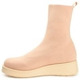thumbnail image 2 of Journee Womens Ebby Pull On Platform Booties, 2 of 8