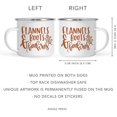 thumbnail image 5 of Koyal Wholesale Fall Autumn Season 11oz. Stainless Steel Campfire Coffee Mug Gift, Flannels Boots & Bonfires, 1-Pack, 5 of 5