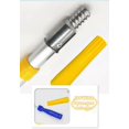 thumbnail image 4 of RYFCRRZ Adaptateur de Raclette Adaptateur de Raclette de Fenêtre Adaptateur de Perche de Raclette, Change la Pointe Filetée en un Ajustement Conique à Friction Standard, Jaune 2 Pcs, 4 of 8
