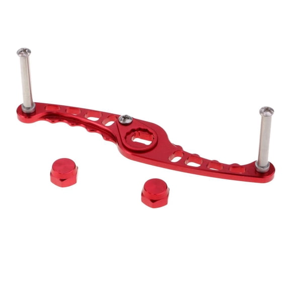 1 Piece / Piece Casting DIY New Style Aluminum Alloy Fishing Reel Handle Red