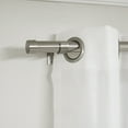 thumbnail image 6 of Better Homes & Gardens 1" Plated Brushed Nickel Cap Adjustable Single Curtain Rod Set, 42-120", 6 of 9