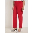 thumbnail image 3 of ELOQUII Women's Plus Size Tall Kady Fit Double-Weave Pant, 3 of 3