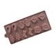 thumbnail image 1 of Cortador De Galletas Molde para hornear chocolate y fondant de café, 22,3 x 10 x 1,4 cm, antiadherente, de grado alimenticio, fácil de desmoldar, para pasteles, gelatina y pudín, una sola pieza. Rkxzt, 1 of 9
