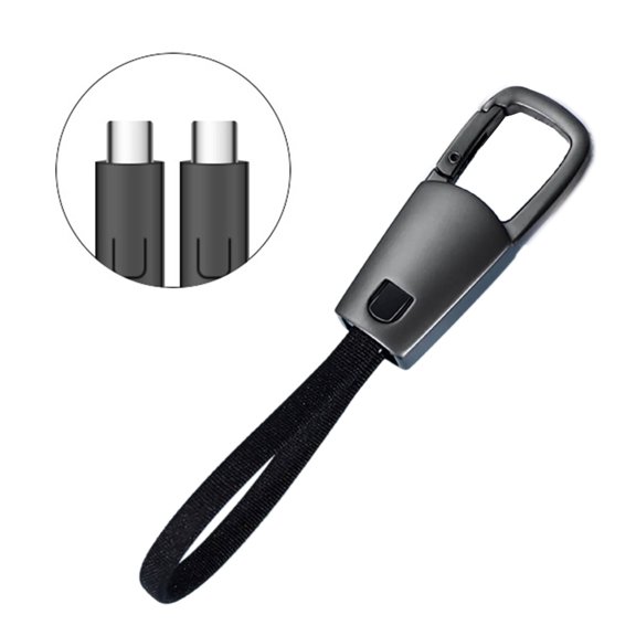 NoavLife USB C Cable Durability Braided Type C Charging Cable 60W Output Includes Convenient Keychain USB C charging cable