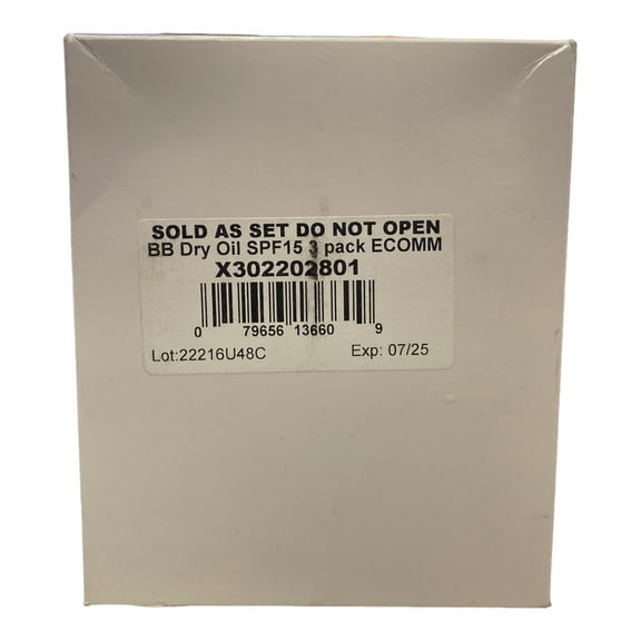 Banana Boat Dry Oil Clear Sunscreen Spray, SPF15 (6 oz, 3 pk.) EXP:07/25