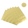 thumbnail image 1 of Unique Bargains Embossed Seal Stickers,  300Pcs Small Heart Wax Looking Embossed Envelope Self Adhesive Sticker, Gold Tone, 1 of 7